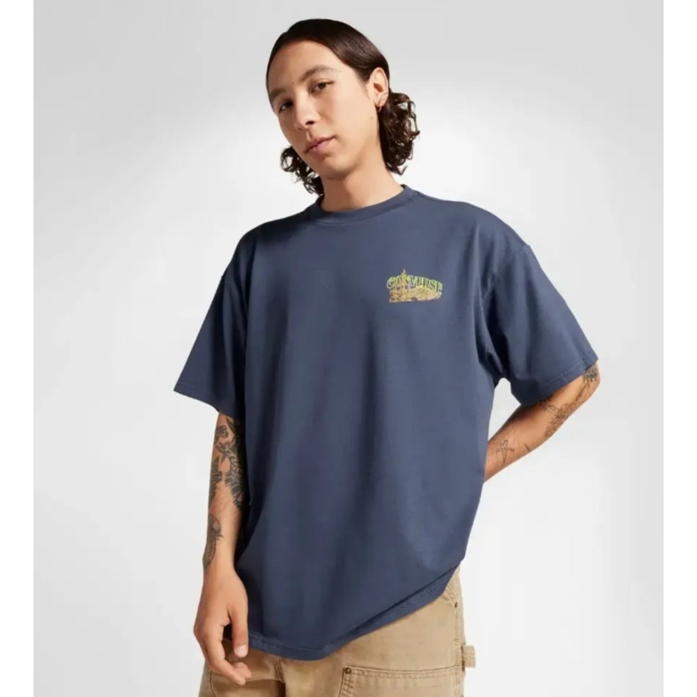 Converse Men's‎ Mountain Remix Graphic T-shirt Medium